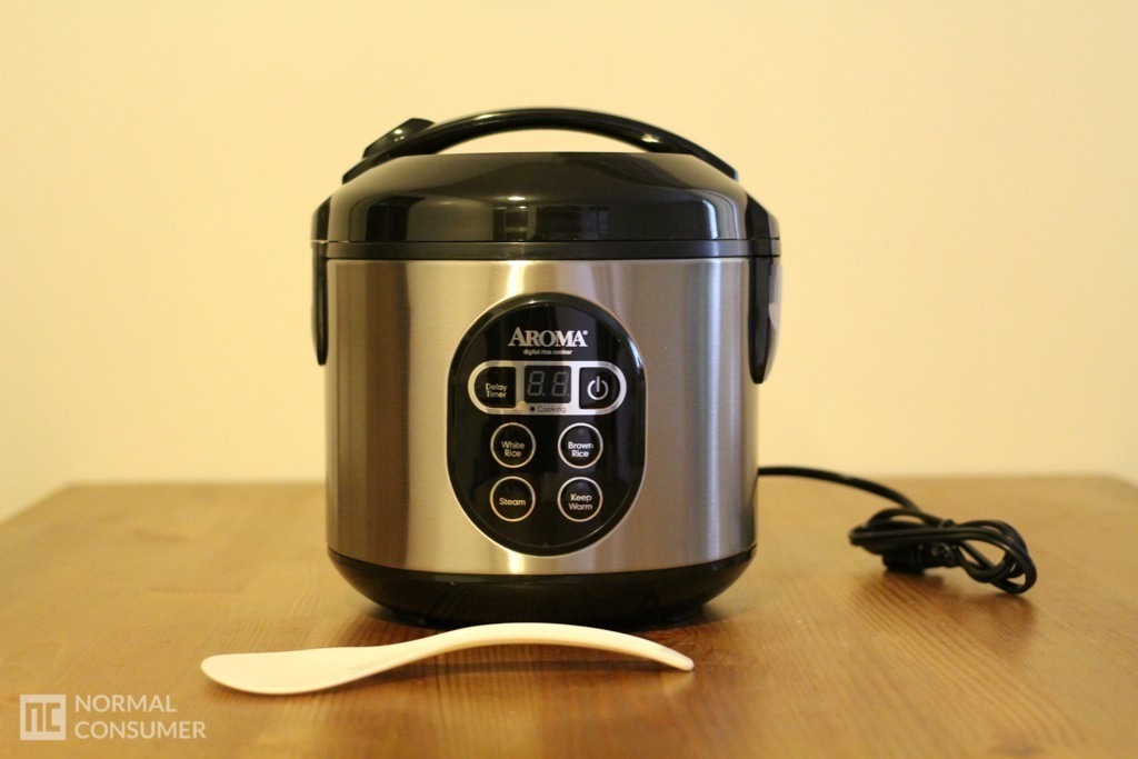 Aroma 8 Cup Digital Rice Cooker & Reviews