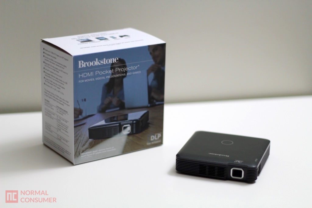 Brookstone Pocket Projector Review Normal Consumer