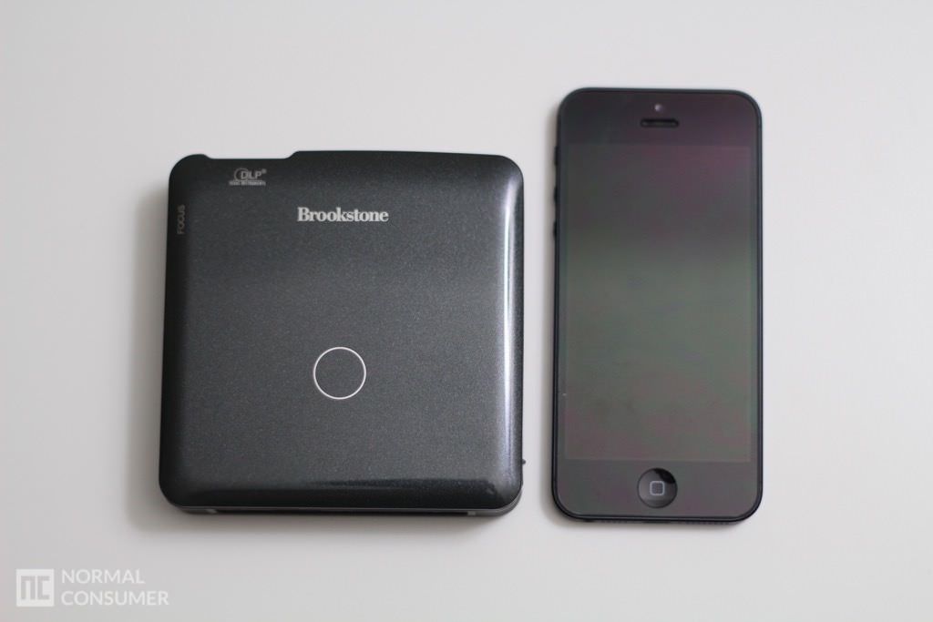 brookstone cell phone projector