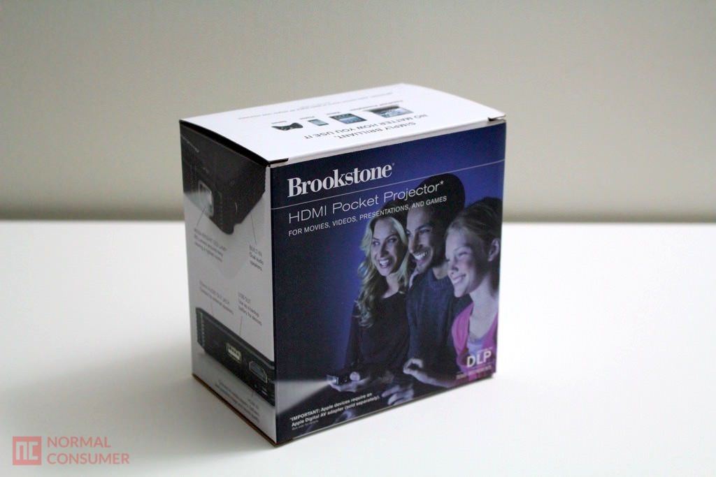 Brookstone Pocket Projector Review Normal Consumer