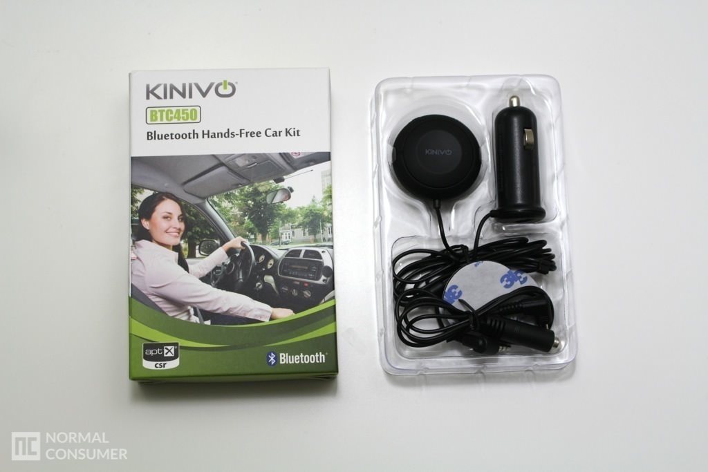 Kinivo BTC450 Bluetooth Hands-Free Car Kit 1