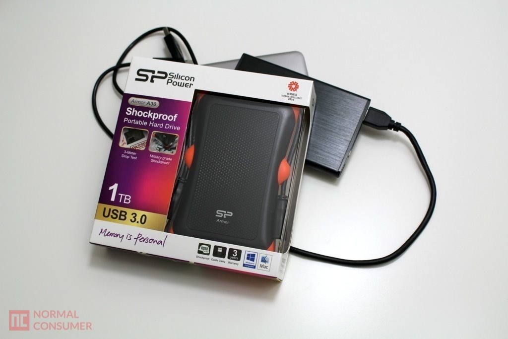 Silicon Power Shockproof USB 3.0 External Hard Drive 1